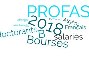 Avis : Appel à candidatures Programme PROFAS B+ 2019-2020