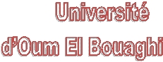        Universit 
dOum El Bouaghi 
