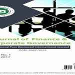 Journal of Finance and Corporate Governance(JFCG)