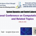 National Conference on Computational Algebra and Related Topics
