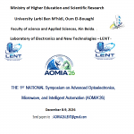 THE 1ST NATIONAL Symposium on AdvancedOptoelectronics, Microwave, and Intelligent Automation (AOMIA’26)